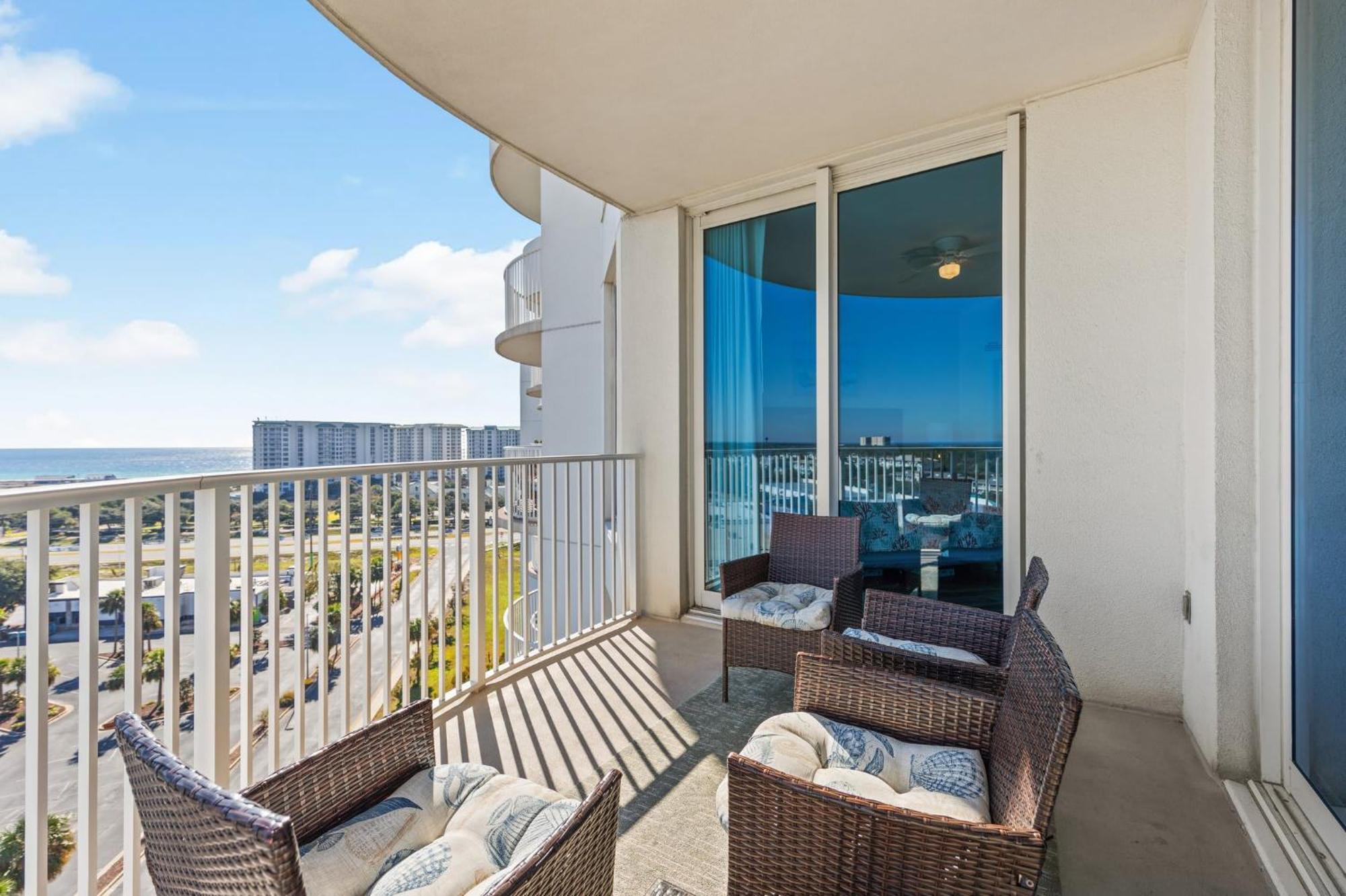 5 Star Resort 11Th Fl Stunning Sunrise 2Br 2Ba King Suite,Pools ,Shuttle Or Walk To Beach Дестин Экстерьер фото