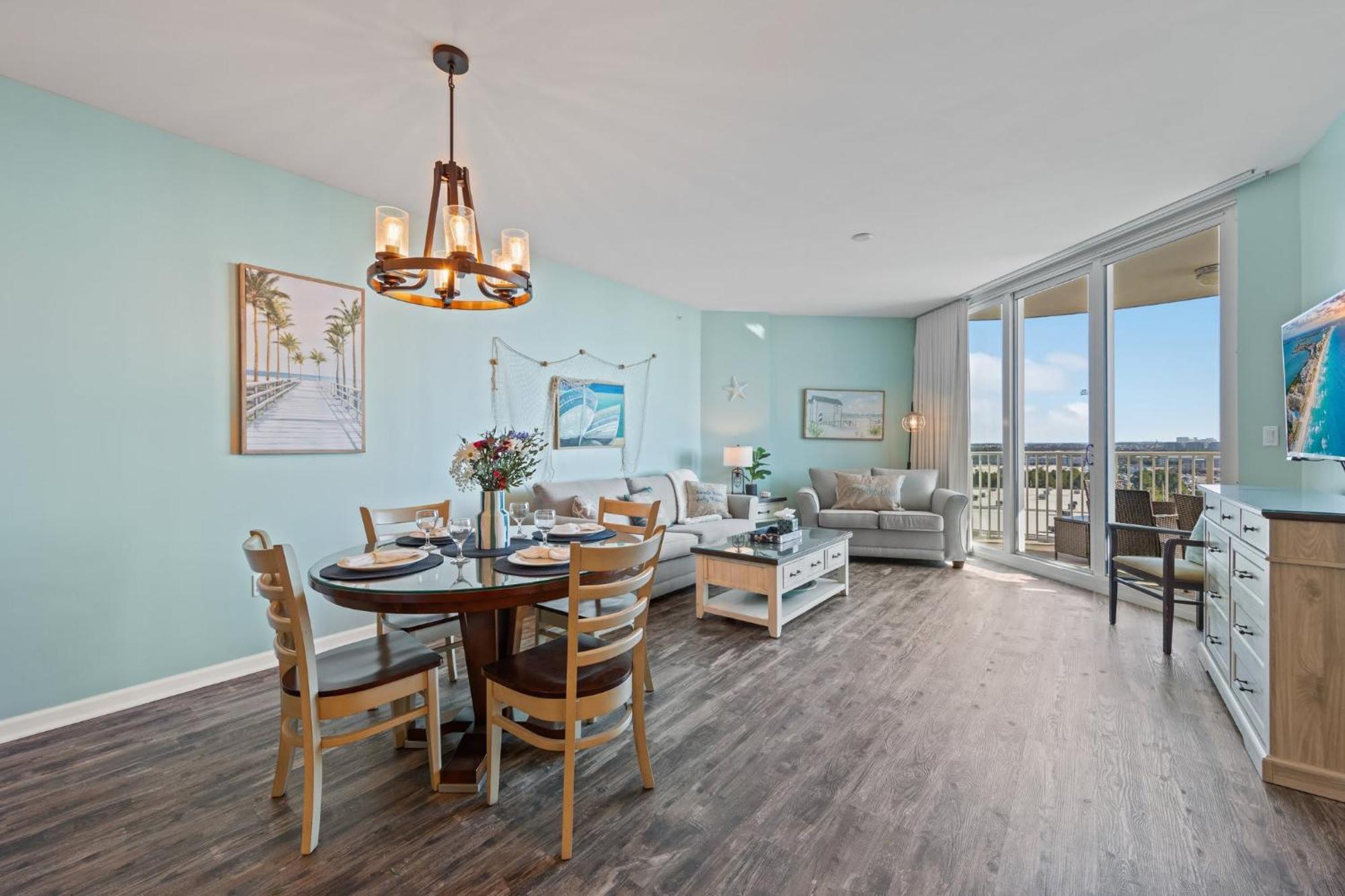 5 Star Resort 11Th Fl Stunning Sunrise 2Br 2Ba King Suite,Pools ,Shuttle Or Walk To Beach Дестин Экстерьер фото