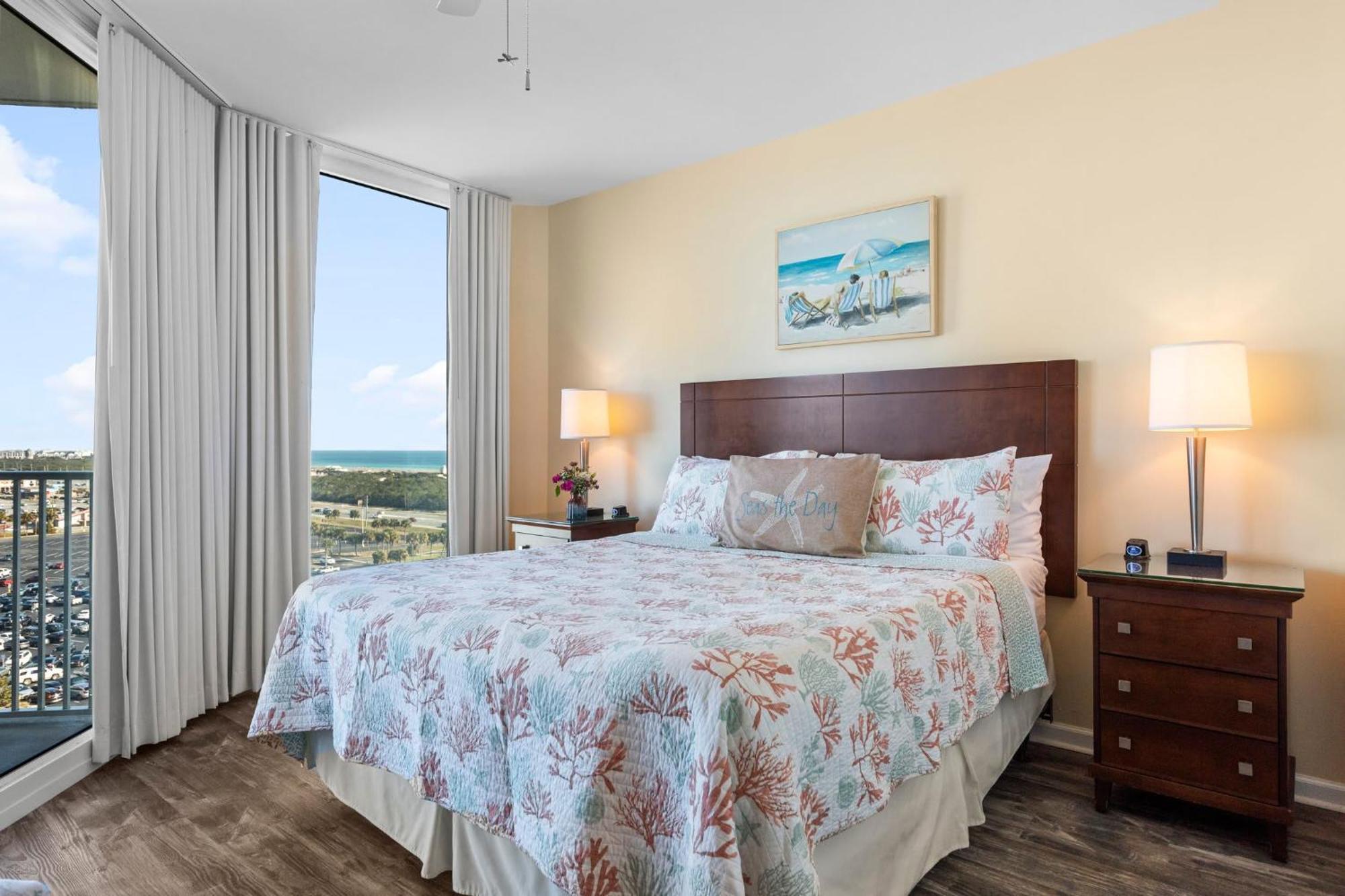 5 Star Resort 11Th Fl Stunning Sunrise 2Br 2Ba King Suite,Pools ,Shuttle Or Walk To Beach Дестин Экстерьер фото