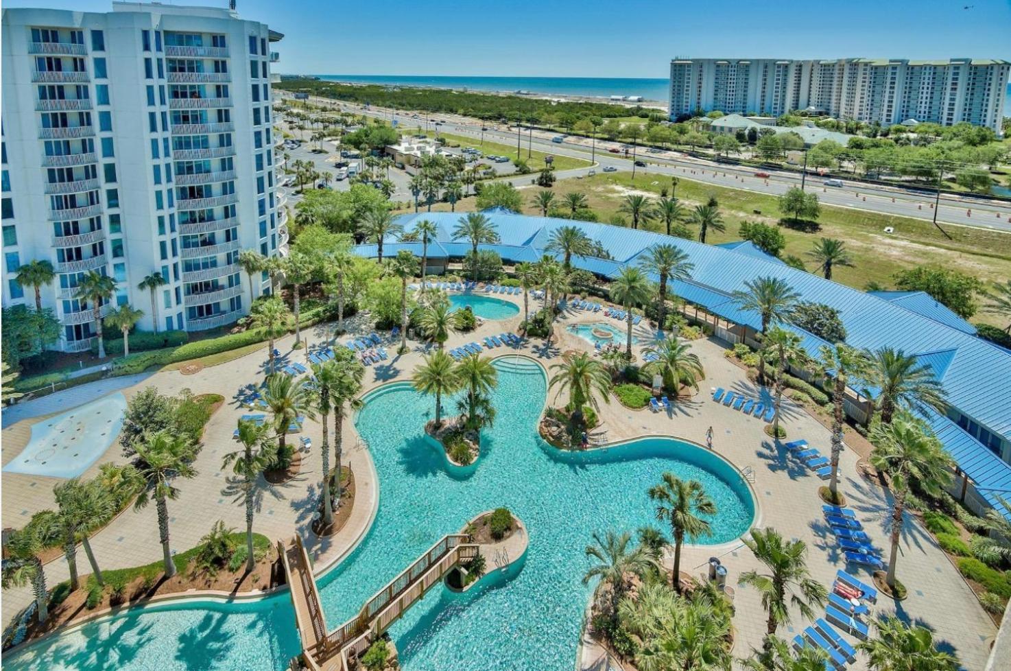 5 Star Resort 11Th Fl Stunning Sunrise 2Br 2Ba King Suite,Pools ,Shuttle Or Walk To Beach Дестин Экстерьер фото